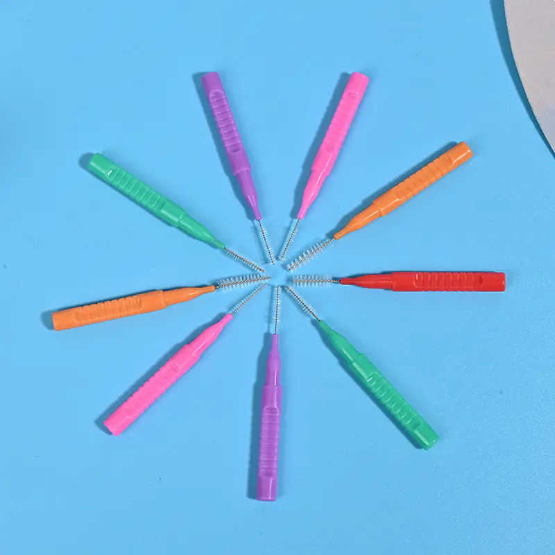 Color-Coded Interdental Brushes Multipack | 5-Size Dental Care Set for Complete Oral Hygiene
