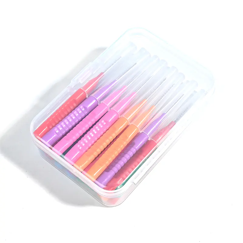 Color-Coded Interdental Brushes Multipack | 5-Size Dental Care Set for Complete Oral Hygiene