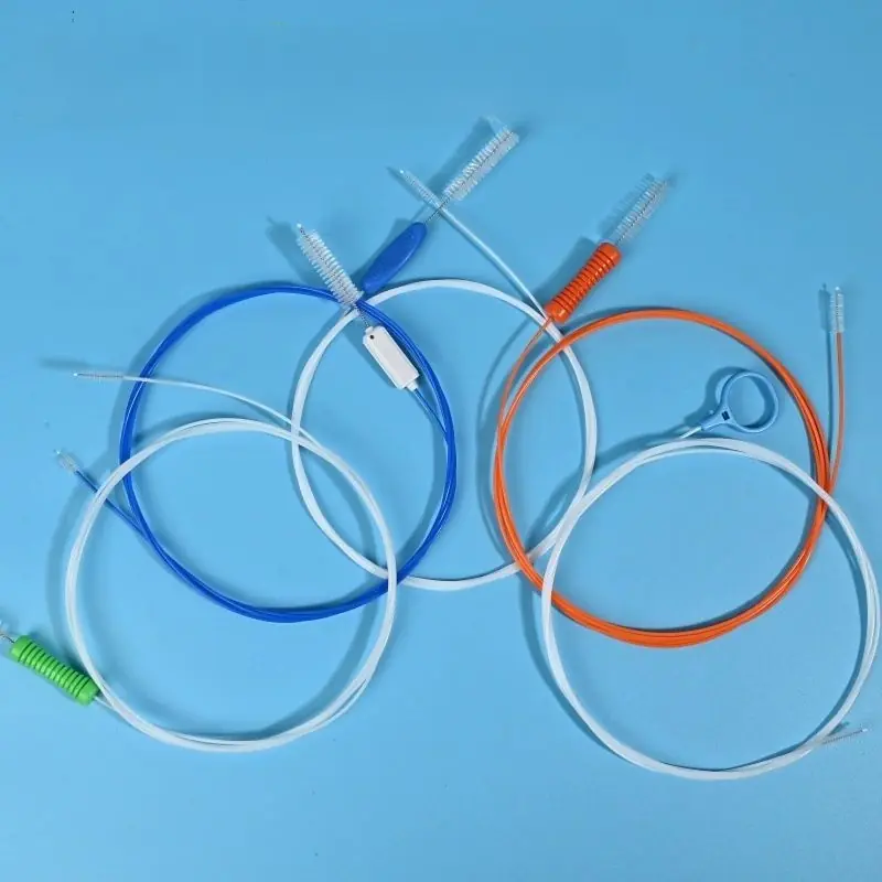 mixed color dual-ended endoscope cleaning brushes for wholesale medical supplies