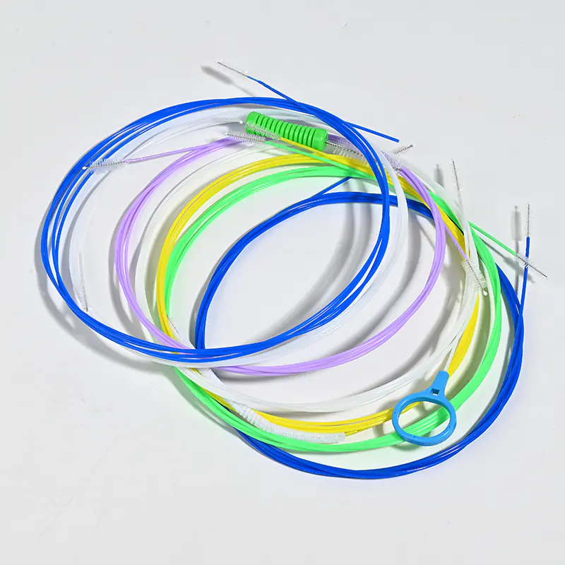 mixed color endoscope cleaning brushes collection for wholesale medical supplies